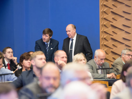 Riigikogu täiskogu istung, 20. september 2016